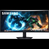 Samsung G75F számítógép monitor 101,6 cm (40") 5120 x 2160 pixelek WUHD LCD Fekete (LS40FG756EUXEN)