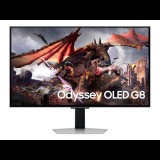 Samsung G80SD számítógép monitor 81,3 cm (32") 3840 x 2160 pixelek 4K Ultra HD OLED Ezüst (LS32DG800SUXEN)
