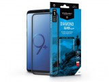 Samsung G965F Galaxy S9 Plus edzett üveg képernyővédő fólia ívelt kijelzőhöz - MyScreen Protector Diamond Glass Edge3D - black