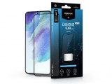 Samsung G990B Galaxy S21 FE 5G edzett üveg képernyővédő fólia - MyScreen Protector Diamond Glass Lite Edge2.5D Full Glue - fekete