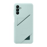 Samsung Galaxy A04s (SM-A047F) szilikon telefonvédő (bankkártya tartó) zöld