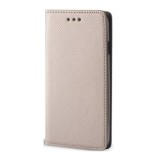 Samsung Galaxy A05 SM-A055F, Oldalra nyíló tok, stand, Smart Magnet, arany