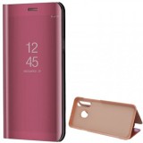 Samsung Galaxy A20e SM-A202F, Oldalra nyíló tok, hívás mutatóval, Smart View Cover, vörösarany (utángyártott) (PSPM022633) - Telefontok