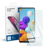 Samsung Galaxy A21s üvegfólia, tempered glass, előlapi, edzett, Bluestar