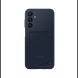Samsung Galaxy A25 5G (SM-A256) szilikon telefonvédő (kártyazseb) fekete