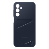 Samsung Galaxy A25 A256 kártyatartós gyári tok, sötétkék