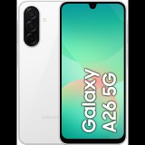 Samsung Galaxy A26 17 cm (6.7") Kettős SIM Android 15 5G USB C-típus 8 GB 256 GB 5000 mAh Fehér (SM-A266BZWCEUE)