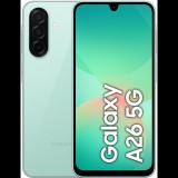 Samsung Galaxy A26 17 cm (6.7") Kettős SIM Android 15 5G USB C-típus 8 GB 256 GB 5000 mAh Mentazöld színű (SM-A266BLGCEUE)