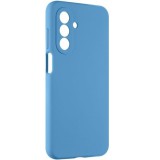 Samsung Galaxy A26 5G SM-A266B, Szilikon tok, mikrofiber plüss belső, Tactical Velvet Smoothie, világoskék