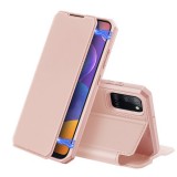 Samsung Galaxy A31 SM-A315F, Oldalra nyíló tok, stand, Dux Ducis Skin X, rózsaszín (105526) - Telefontok