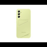 Samsung Galaxy A34 5G kártyatartós tok lime színű (EF-OA346TGEGWW) (EF-OA346TGEGWW)