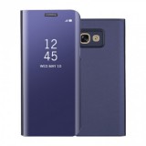 Samsung Galaxy A40 SM-A405F, Oldalra nyíló tok, hívás mutatóval, Smart View Cover, lila (utángyártott) (PSPM022643) - Telefontok