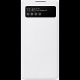 Samsung Galaxy A42 LED View Cover, gyári flip tok, fehér, EF-EA426PWE (SMG047WHT)