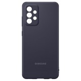 Samsung Galaxy A52/A52 5G szilikon tok fekete (EF-PA525TBEGWW) (EF-PA525TBEGWW) - Telefontok