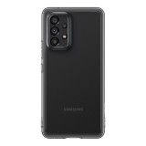 Samsung Galaxy A53 5G SM-A536U, Szilikon tok, átlátszó/fekete, gyári (RS114606) - Telefontok