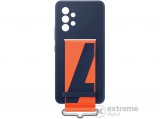 Samsung Galaxy A53 5G Szilikon tok with strap, Kék