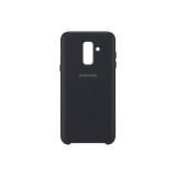 Samsung Galaxy A6+ Dual Layer Cover tok (fekete)