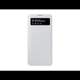 Samsung Galaxy A71 S View flip tok fehér (EF-EA715PWEGEU) (EF-EA715PWEGEU) - Telefontok