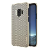 Samsung Galaxy A8 Plus (2018) SM-A730F, Műanyag hátlap védőtok, Nillkin Air, arany (64613) - Telefontok