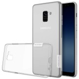 Samsung Galaxy A8 Plus (2018) SM-A730F, TPU szilikon tok, Nillkin Nature, ultravékony, átlátszó