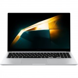 Samsung Galaxy Book4 Intel Core 3 100U Laptop 39,6 cm (15.6") Full HD 8 GB LPDDR4x-SDRAM 256 GB SSD Wi-Fi 6 (802.11ax) Windows 11 Pro Ezüst (NP754XGK-KS3DE)