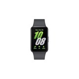 Samsung Galaxy Fit 3 okoskarkötő (BT, szilikon szíj, aktivitásmérő, ip68 vízálló 5 atm, sötétszürke)