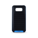 Samsung Galaxy J1 SM-J100F, Műanyag hátlap védőtok, Beeyo Vinyl, kék (40820) - Telefontok