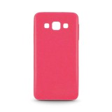 Samsung Galaxy J1 SM-J100F, TPU szilikon tok, ultravékony, csillámporos, pink (36806) - Telefontok