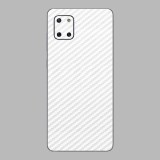 Samsung Galaxy Note 10 Lite - 3D fehér karbon fólia