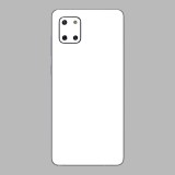 Samsung Galaxy Note 10 Lite - Matt fehér fólia