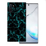 Samsung Galaxy Note 10 Plus - Kék füstcsíkos fólia