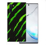 Samsung Galaxy Note 10 - Zöld karmolásos hátlap fólia