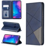 Samsung Galaxy Note 20 Pro, Oldalra nyíló tok, stand, geometria minta, Wooze DesignBook, kék (90952) - Telefontok