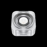 Samsung Galaxy Ring 6-os méretű gyűrűhöz töltő tok, Fehér (OSAM-EP-QQ501CWEG)