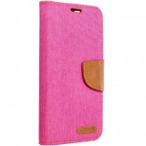 Samsung Galaxy S20 Ultra 5G SM-G988, Oldalra nyíló tok, stand, Canvas Book, rózsaszín (93334) - Telefontok