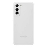 Samsung Galaxy S21 FE 5G SM-G990, Szilikon tok, fehér, gyári (RS114602) - Telefontok