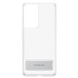 Samsung Galaxy S21 Ultra 5G áttetsző álló tok (EF-JG998CTEGWW) (EF-JG998CTEGWW) - Telefontok