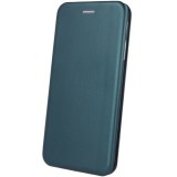 Samsung Galaxy S21 Ultra 5G SM-G998, Oldalra nyíló tok, stand, Forcell Elegance, zöld (96874) - Telefontok