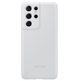 Samsung Galaxy S21 Ultra 5G szilikontok világosszürke (EF-PG998TJEGWW) (EF-PG998TJEGWW) - Telefontok