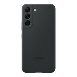 Samsung Galaxy S22 5G SM-S901, Szilikon tok, fekete, gyári (RS114501) - Telefontok