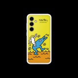 Samsung Galaxy S24 FE Flipsuit tok, Sárga (OSAM-EF-MS721CYEG)