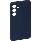 Samsung Galaxy S24 FE, Stand Grip, Kék-Fekete, Mobiltelefon tok