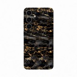 Samsung Galaxy S24 - Fekete-arany márvány fólia