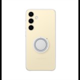 Samsung Galaxy S24 Plus (SM-S926) műanyag telefonvédő (ultravékony, tartógyűrű, kitámasztó) átlátszó