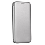 Samsung Galaxy S24 Plus SM-S926, Oldalra nyíló tok, stand, Forcell Elegance, szürke