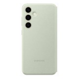 Samsung Galaxy S24 Plus Smart View Wallet gyári tok, Világos zöld, EF-ZS926CGEGWW-B-IT