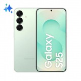 Samsung Galaxy S25 15,8 cm (6.2") Kettős SIM Android 15 5G USB C-típus 12 GB 128 GB 4000 mAh Mentazöld színű (SM-S931BLGDEUB)