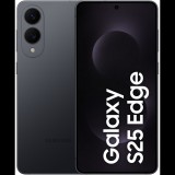 Samsung Galaxy S25 Edge 17 cm (6.7") Kettős SIM Android 15 5G USB C-típus 12 GB 512 GB 3900 mAh Fekete (SM-S937BZK)