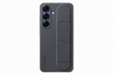 Samsung Galaxy S25, Fekete, Stand Grip, Gyári Mobiltelefon tok