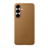 Samsung Galaxy S25 Plus (SM-S936) műanyag telefonvédő (eco vegán bőr hátlap) arany